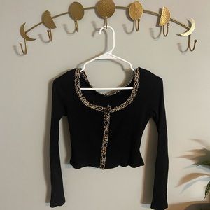 shein medium crop top